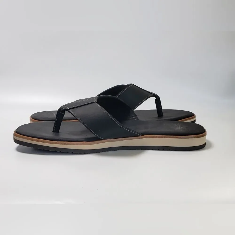 Warfield & Grand Men's Leather Sandals Flip flops Size 9